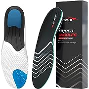 Photo 1 of Plantar Fasciitis Relief Insoles with Arch Support for Men and Women, Orthotic Shoe Inserts for Flat Feet, Heel Foot Pain, Standing All Day Shock Absorption 