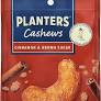 Photo 1 of 2Pack PLANTERS Cashews Cinnamon & Brown Sugar, 5 Oz Bag ---exp date 09-2023