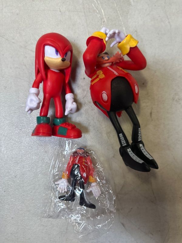Photo 1 of 3Pieces Sonic Toys Figures