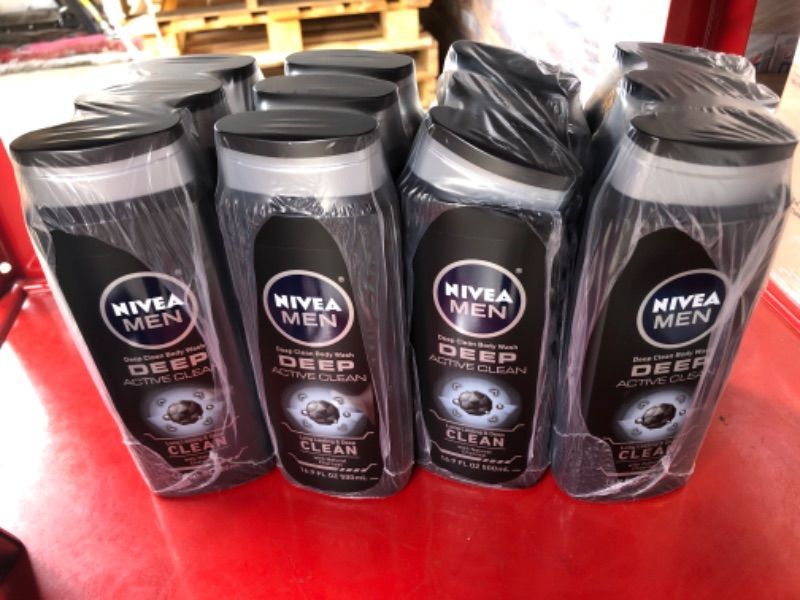 Photo 2 of 12pcs---DEEP Active Clean Charcoal Body Wash