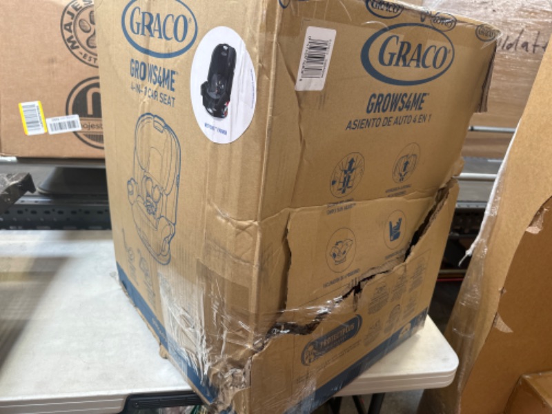 Photo 3 of Graco Grows4Me 4 in 1 Car Seat, Infant to Toddler Car Seat with 4 Modes, West Point**factory Sealed