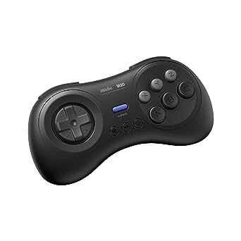 Photo 1 of 8Bitdo M30 Bluetooth Controller for Switch, Windows and Android, 6-Button Layout for SEGA’s Classic Games (Black)