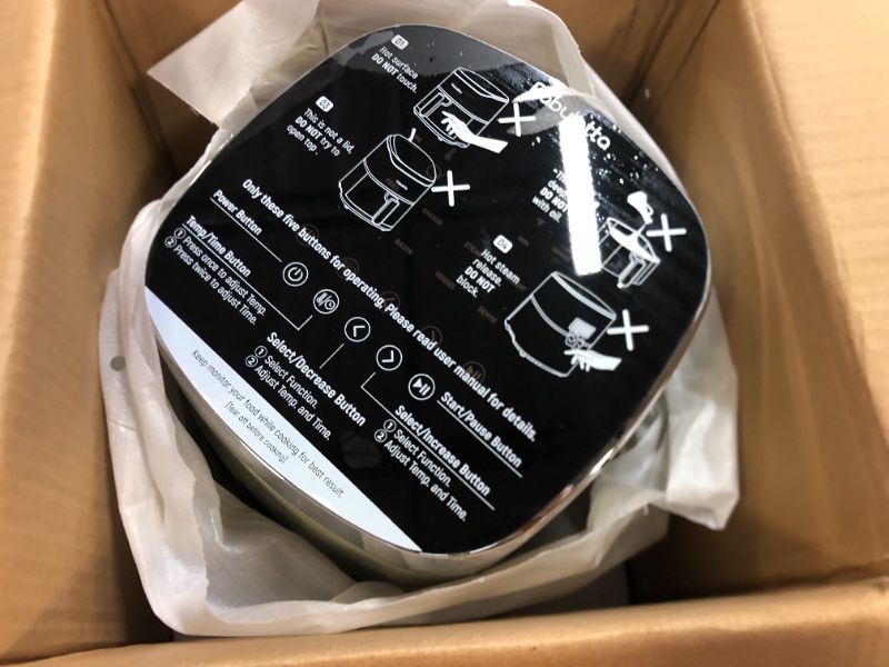 Photo 1 of 4QT air fryer 
