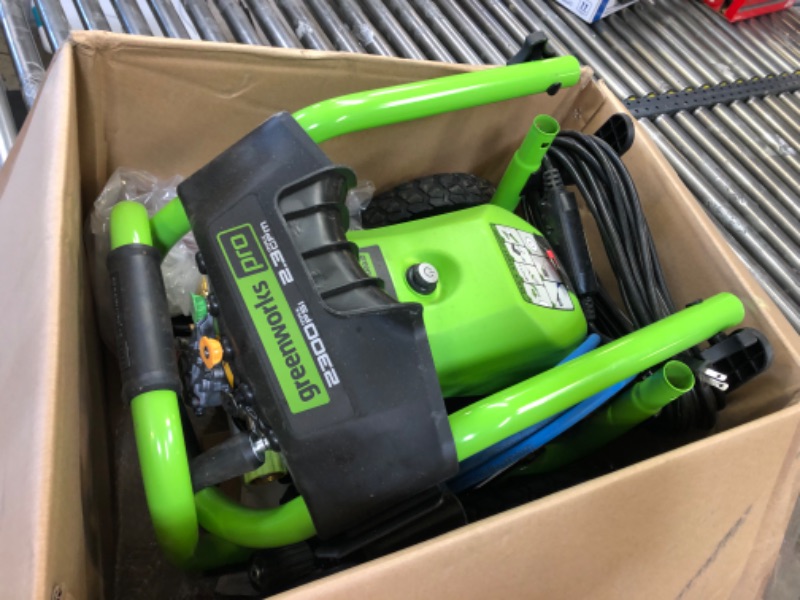 Photo 1 of Greenworks Pro 2300 PSI 2.3-GPM Cold Electric Pressure Washer
