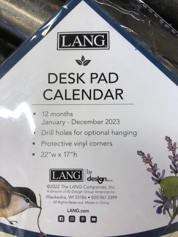 Photo 4 of LANG HEART & HOME® 2023 DESKPAD (23991010022)