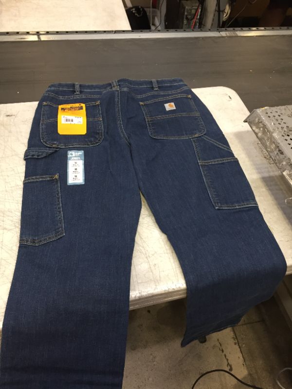 Photo 1 of Carhartt Woman's 10 Rainwash Cotton/Polyester/Spandex Straight Fit Double Front Jean
SIZE 10
