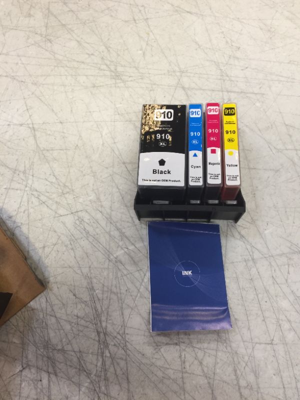 Photo 1 of 910XL INK CARTRIDGES 4 PACK 