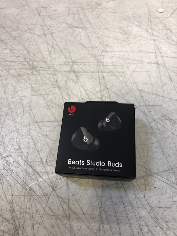 Photo 2 of Beats Studio Buds - True Wireless Noise Cancelling Earbuds - Black Black Studio Buds (FACTORY SEALED)