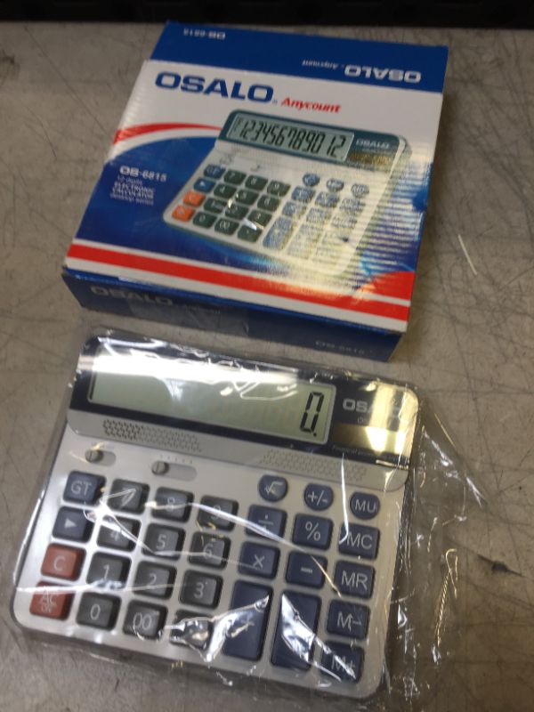 Photo 1 of 12 DIGITS CALCULATOR 