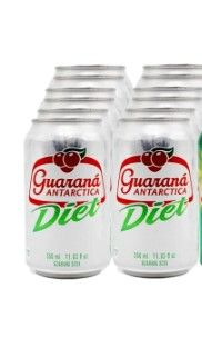 Photo 1 of  Guaraná Antarctica Diet (Pack of 12)