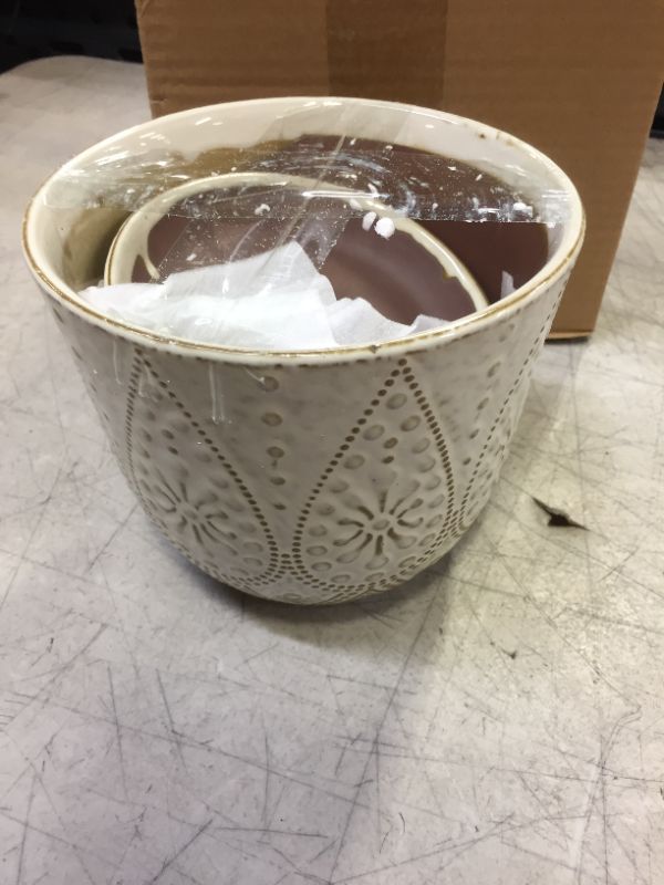 Photo 1 of 6 INCH CERAMIC FLOWER POT 