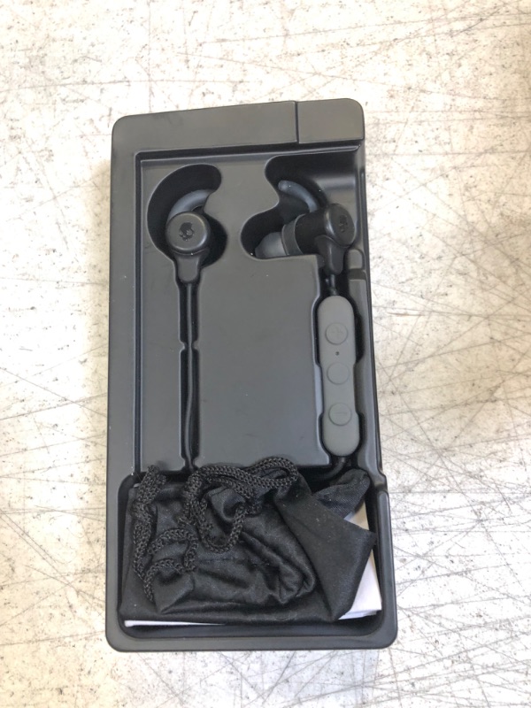 Photo 2 of Skullcandy Jib+ Active Wireless BT Earbuds with Microphone - Black
