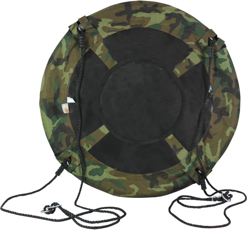 Photo 1 of 40" Camo Disc Nest Rope Hanging Tree Swing Camping Chair Heavy Duty Easy to Set Up for Kids Children Adult Outdoor Indoor Backyard Garden
