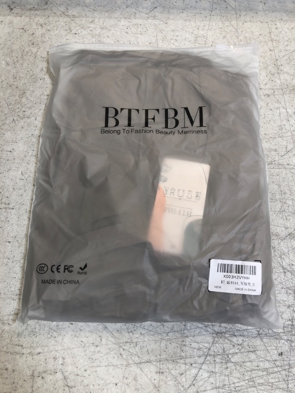 Photo 1 of BTFBM Women Casual Short Sleeve Spring Summer Dresses Asymmetrical Neck High Waist Cutout Swing Beach Party Long Maxi Dress Small 
 