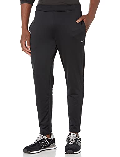 Photo 1 of Amazon Essentials Men's Stretch Woven Training Pant Medium Black