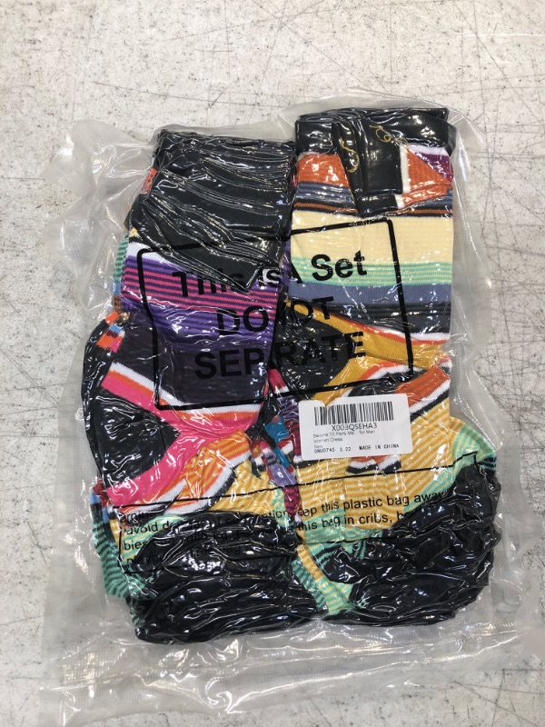 Photo 1 of 10 Pairs Striped Socks 