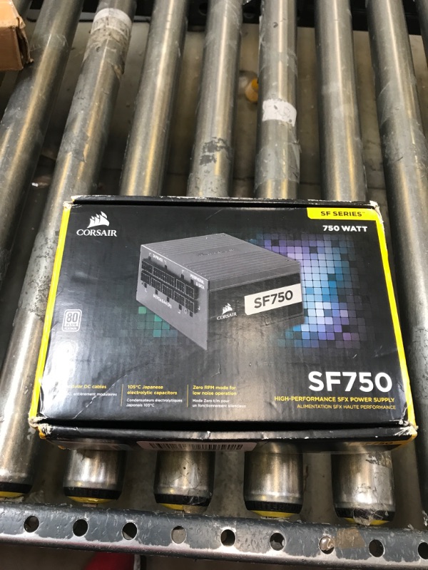 Photo 2 of Corsair SF Series, SF750, 750 Watt, SFX, 80+ Platinum Certified, Fully Modular Power Supply (CP-9020186-NA) 750 Watts Power Supply