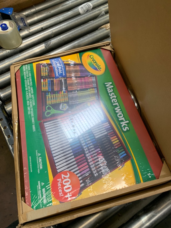 Photo 1 of Crayola Masterworks Art Case, Over 200 Piece, Gift for Kids, Age 4, 5, 6, 7