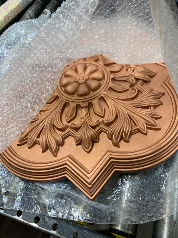 Photo 1 of 20OD x 1 3/4P Bonetti Ceiling Medallion (Fits Canopies up to 5 1/8), Hand-Painted Polished Copper