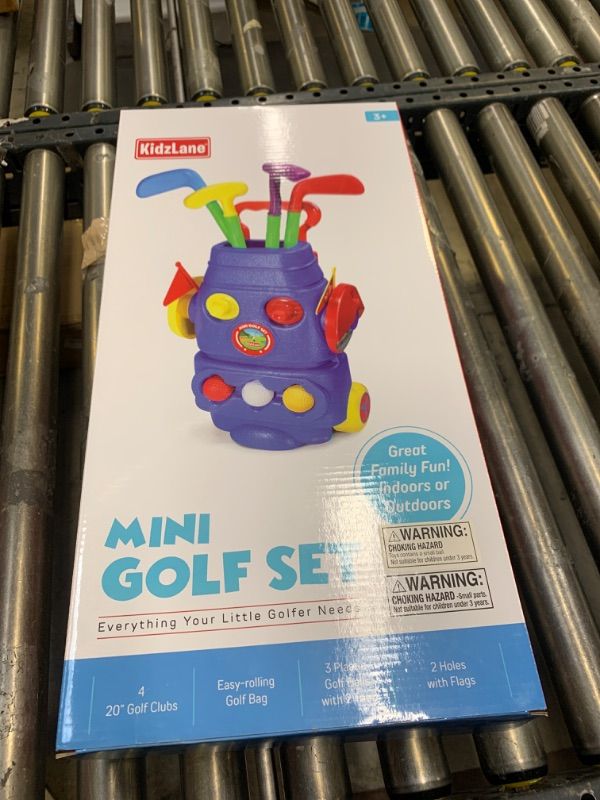 Photo 2 of Kidzlane Golf Set for Kids and Toddlers | Complete Golf Club Toy Set for Toddlers & Kids | Ball Game Set for Kids Sports Toy | Outdoor Toy for Boys & Girls Ages 3+ --- Factory Sealed