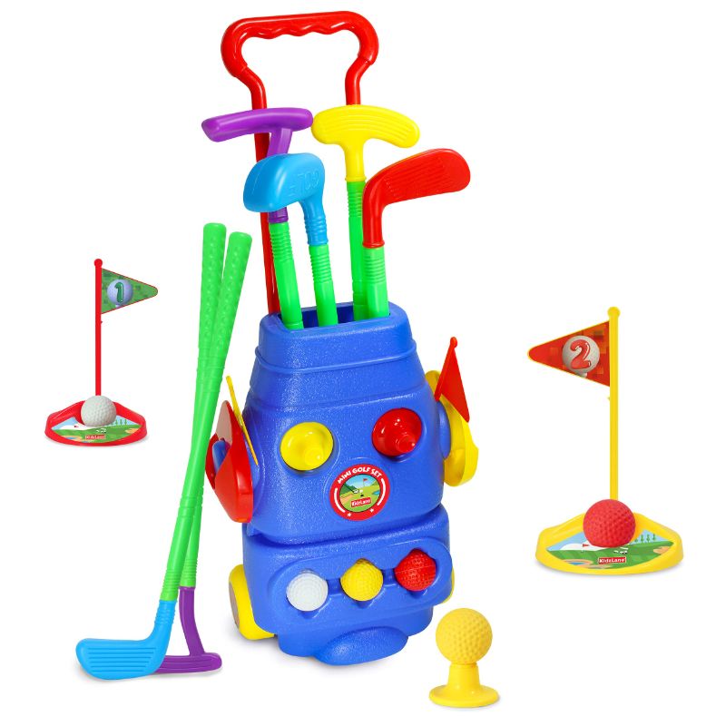 Photo 1 of Kidzlane Golf Set for Kids and Toddlers | Complete Golf Club Toy Set for Toddlers & Kids | Ball Game Set for Kids Sports Toy | Outdoor Toy for Boys & Girls Ages 3+ --- Factory Sealed