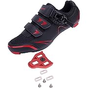 Photo 1 of KESCOO Mens Womens Cycling Shoes Compatible with Peloton Bike Shoes and Delta Cleats Pre-Installed, Clip in Road Bike Riding Racing Biking Shoes Perfect for Indoor Outdoor