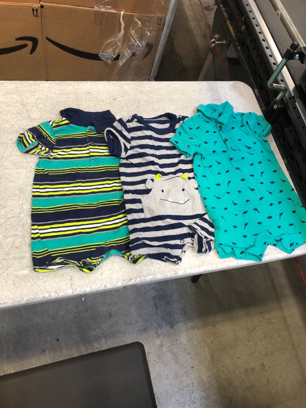 Photo 1 of 18M baby boy rompers 3 pairs