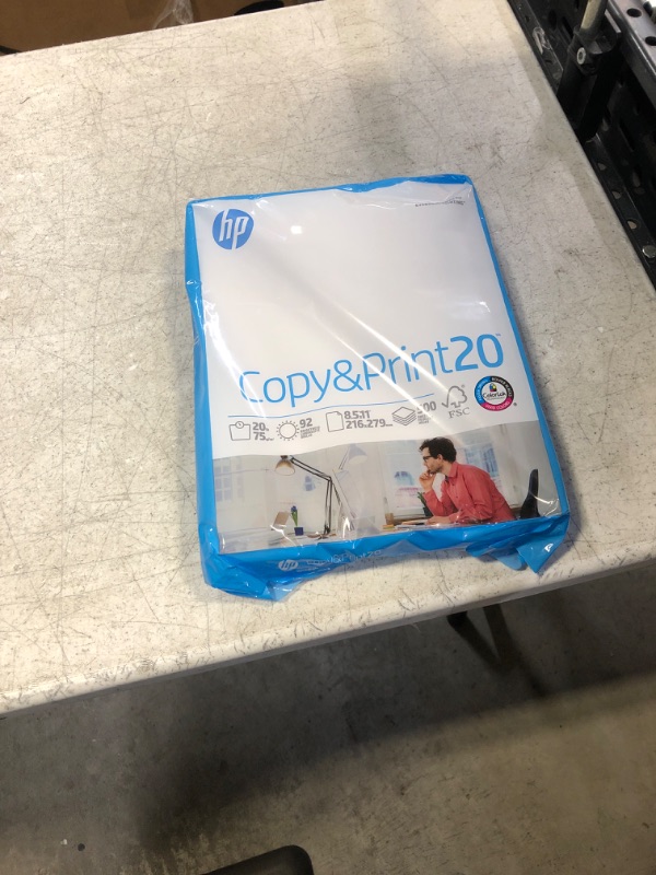 Photo 2 of HP Printer Paper, Copy & Print 20lb, 8.5x11, 1 Ream, 500 Sheets