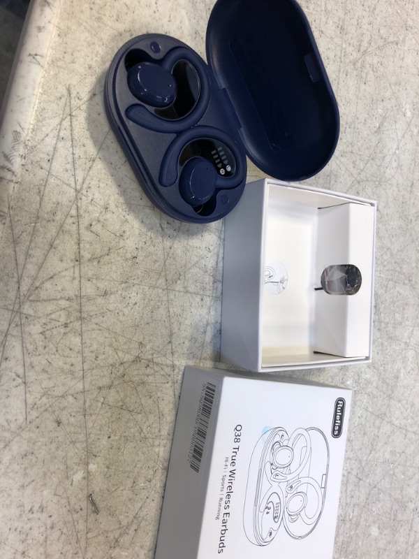 Photo 1 of Q38 wireless headphones navy blue