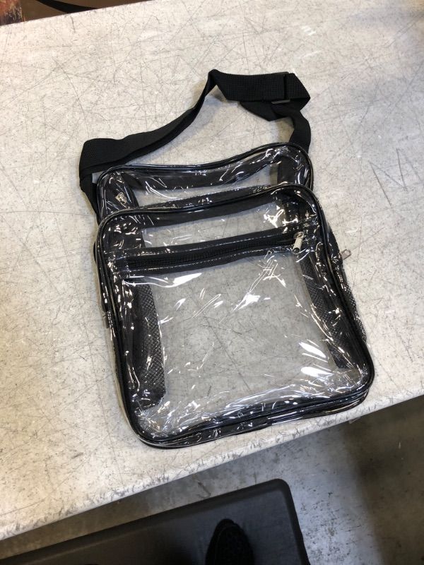 Photo 1 of Clear see through handbag 