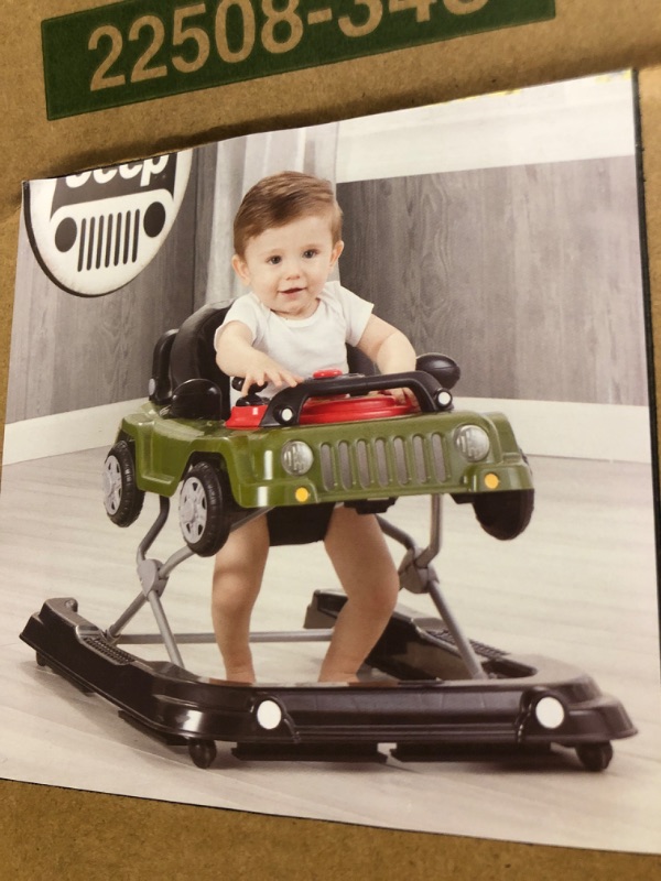 Photo 1 of Delta Children Jeep Classic Wrangler 3-in-1 Grow With Me Walker