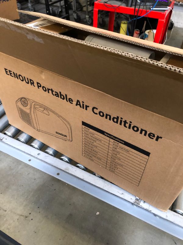 Photo 4 of EENOUR QN750 Portable Air Conditioners, Home AC Unit 2900 BTU's, Dual Hose System, 250W Low Power Consumption for Camping Tent, Truck, Car, Van and RV
