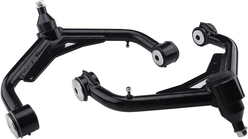 Photo 1 of 2 Front Upper Control Arms For 2000-2010 Silverado GMC Sierra 2500HD 3500HD 2003-2009 H2 with Ball Joint, 2PCS Adaption 2-4" Lift Suspension Kit Adjustable Control Arm, Replacement OEM Factory Arms
