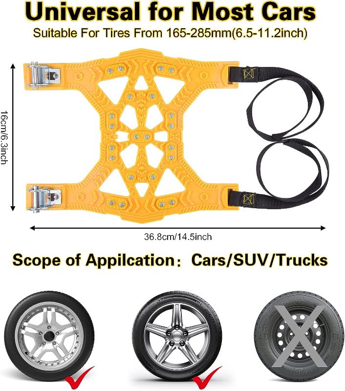 Photo 1 of  Snow Chains  Adjustable Winter Tire Chains 