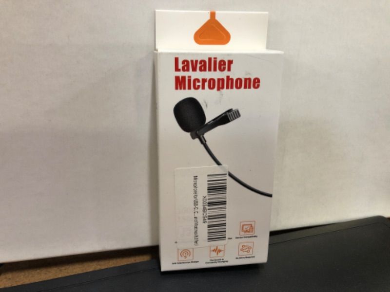 Photo 1 of Lavalier Microphone USB C Professional Lapel Clip-on Mic Omni Condenser Little Lav Mic for Video Recording External Noise Cancel Mic for Youtube Vlog ASMR Interview on Android Type-C Device (6.6ft)
