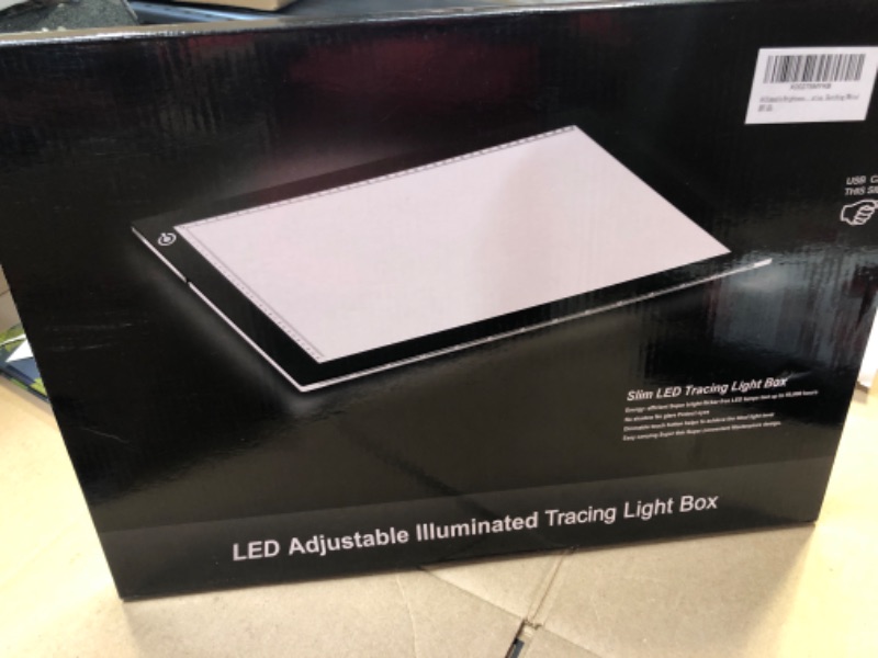 Photo 1 of  Dimmable Brightness LED Artcraft Light Box Tracer Slim Light Pad Portable  
