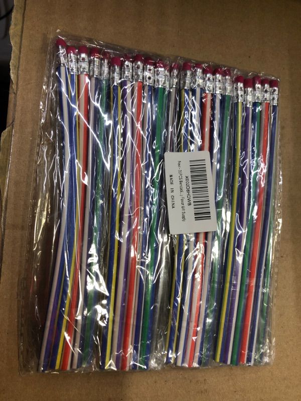 Photo 1 of Baaxxango 35PCS Bendable Pencils with Erasers,7 inch Soft Fun Pencil,Flexible Pencils for Kids,Students as Great Party Favor,Gift Supply
