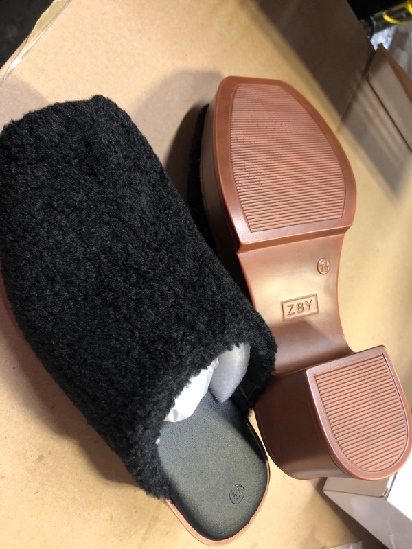 Photo 1 of 7.5 Swedish Hasbeens Fluff Clogs
