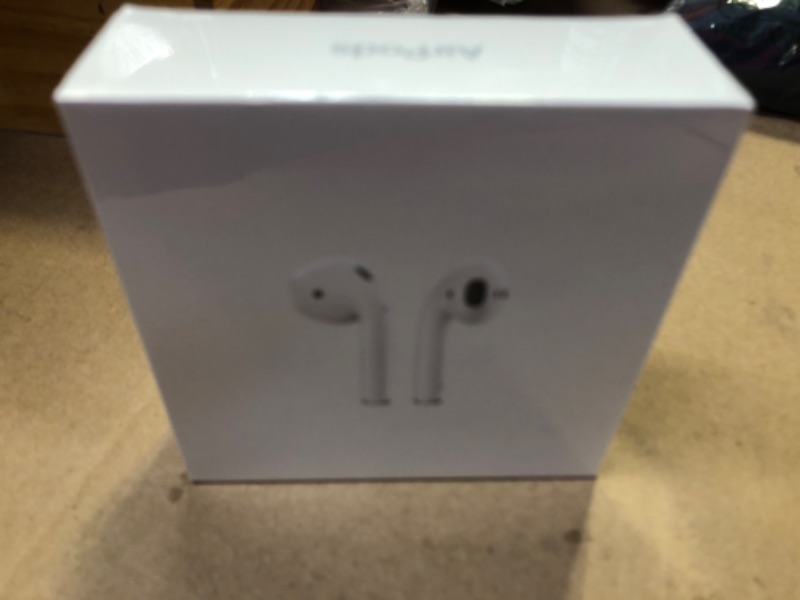 Photo 3 of Apple AirPods (2nd Generation) with Charging Case-----factory sealed 

