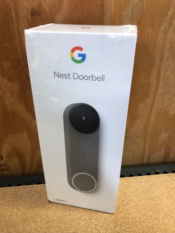 Photo 3 of Google Nest Doorbell (Battery) - Wireless Doorbell Camera - Video Doorbell - Ash, 960x1280 Nest Doorbell - Battery Ash----factory sealed 