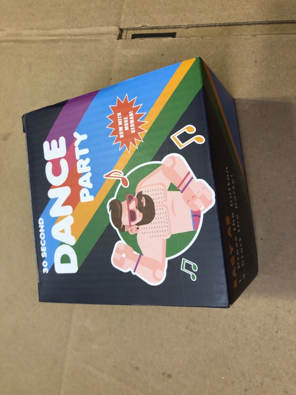 Photo 2 of 30 Second Dance Party - The Button | Dance Party Button with Music | Gag Gifts | Office Toys Pack of 1