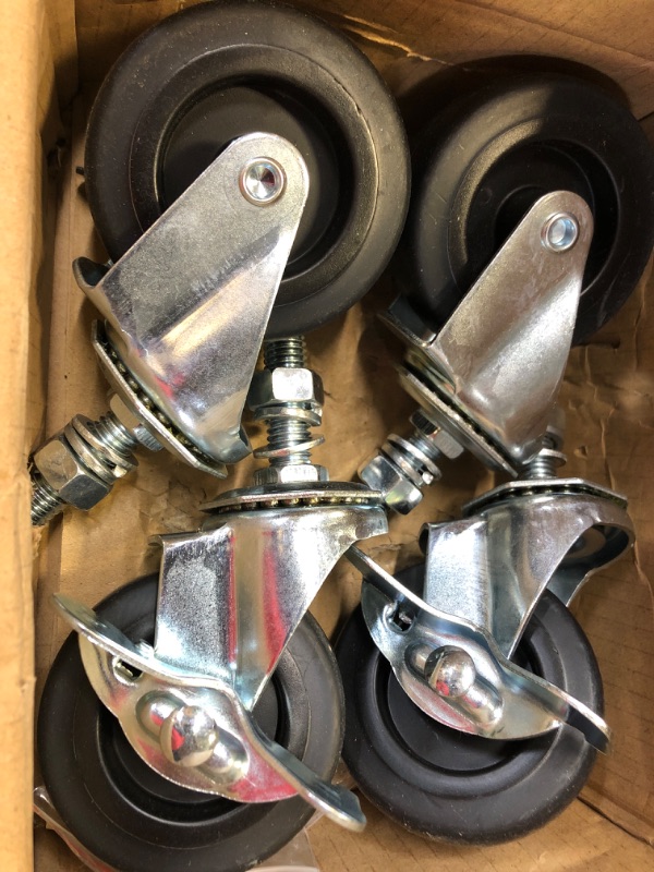 Photo 2 of 4pcs Caster Wheels Small 