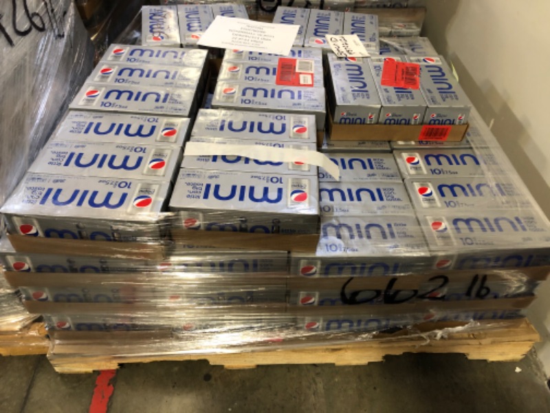 Photo 2 of 100 boxes 10pcs each  ---------exp date 07/2022-------Diet Pepsi Soda, 7.5 Ounce Mini Cans 