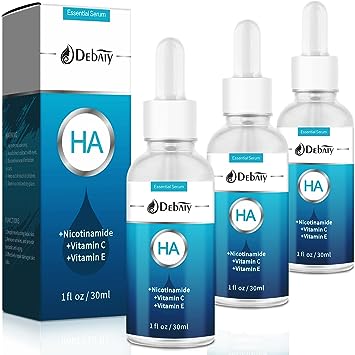 Photo 1 of 3 Pack Hyaluronic Acid Serum for Face Anti Aging Serum (1Fl.Oz/30ml)
