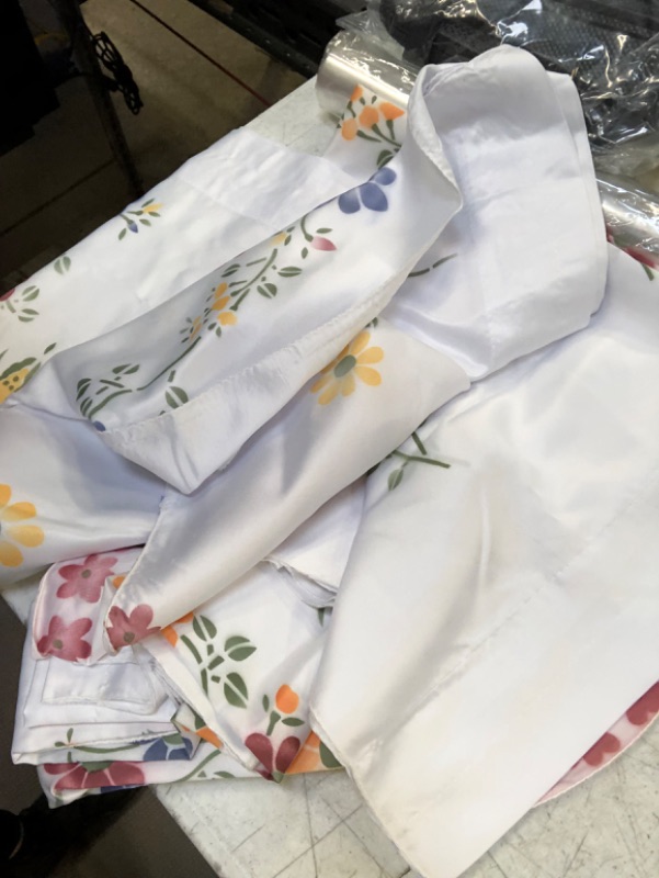 Photo 1 of 3 piece floral curtains 