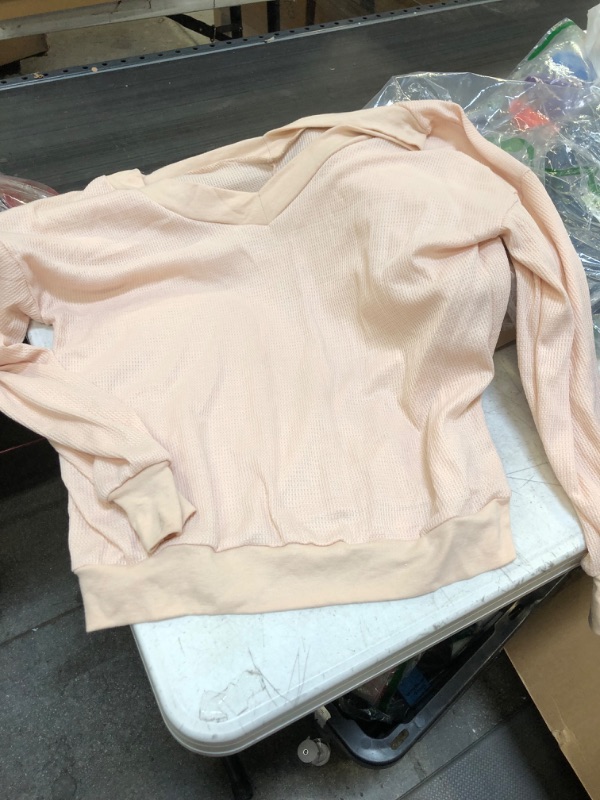 Photo 1 of a medium pink long sleeve shirt 