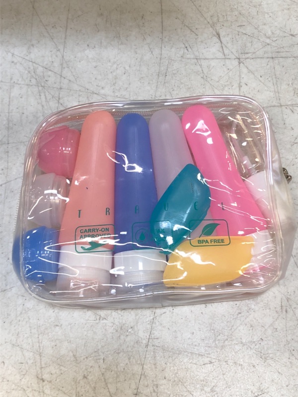 Photo 1 of 14 PACK TRAVEL SIZE BOTTLES WITH CARRYING CASE 