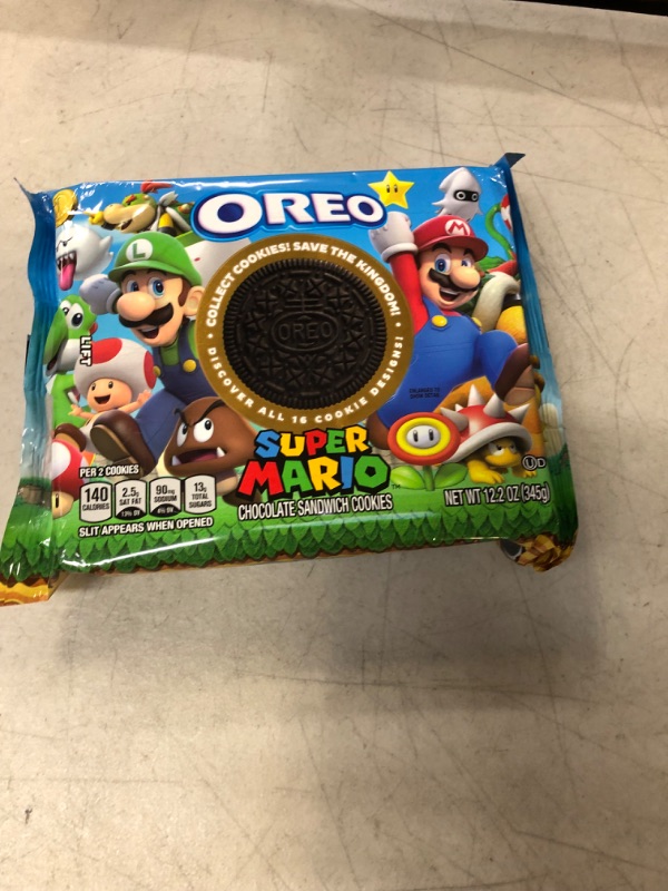 Photo 2 of Super Mario™ OREO Chocolate Sandwich Cookies, Limited Edition, 12.2 oz