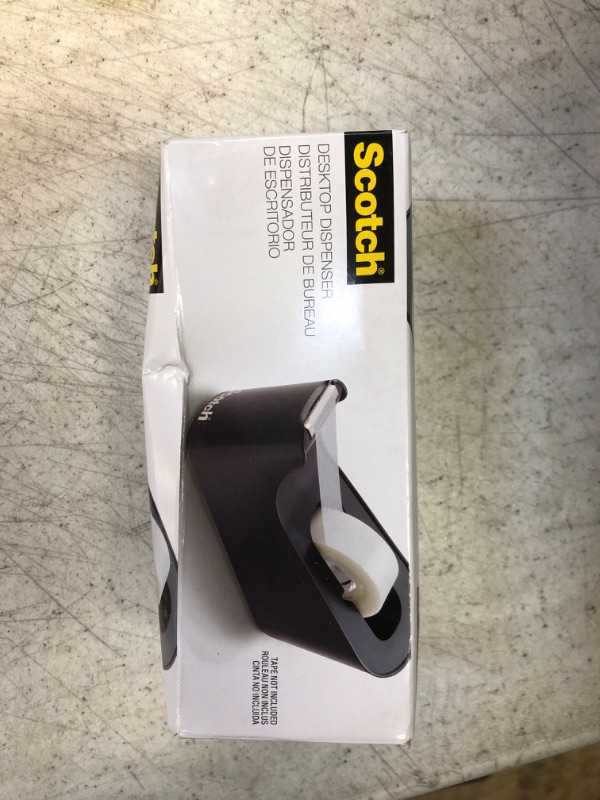 Photo 2 of Scotch Desktop Tape Dispenser Black