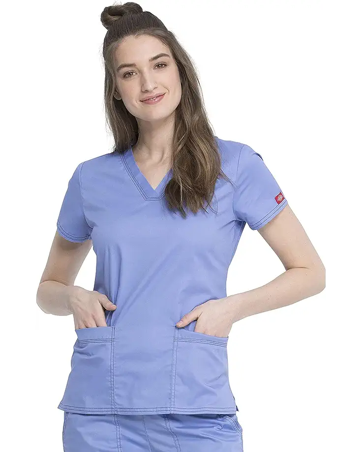 Photo 1 of Gen Flex Women Scrubs Top V-Neck L